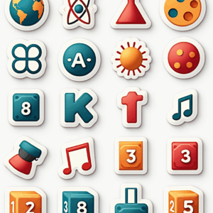 Education & Learning - Sticker Sheet v34